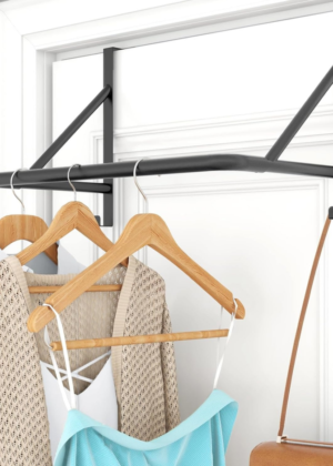 Over-the-Door Hanging Rod – Metal