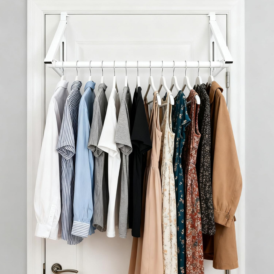 Foldable Over-the-Door Drying Rack - Image 2