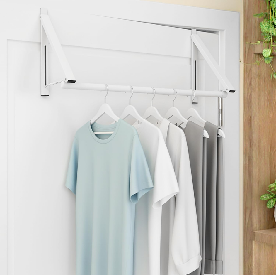 Foldable Over-the-Door Drying Rack