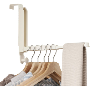 Over-the-Door Rack with Extendable Rod