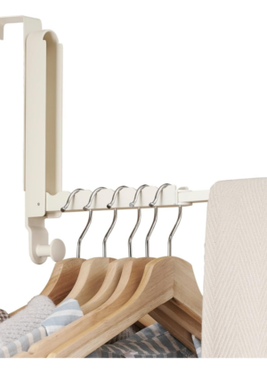 Over-the-Door Rack with Extendable Rod