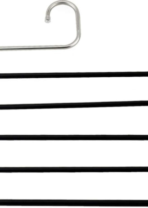 5-Tier Pants Hanger – Space-Saving Closet Organizer