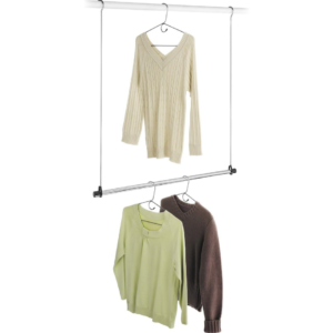 Double-Tier Closet Hanging Rod