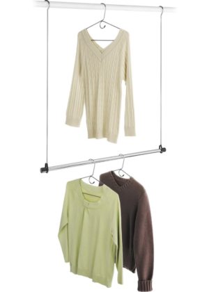 Double-Tier Closet Hanging Rod