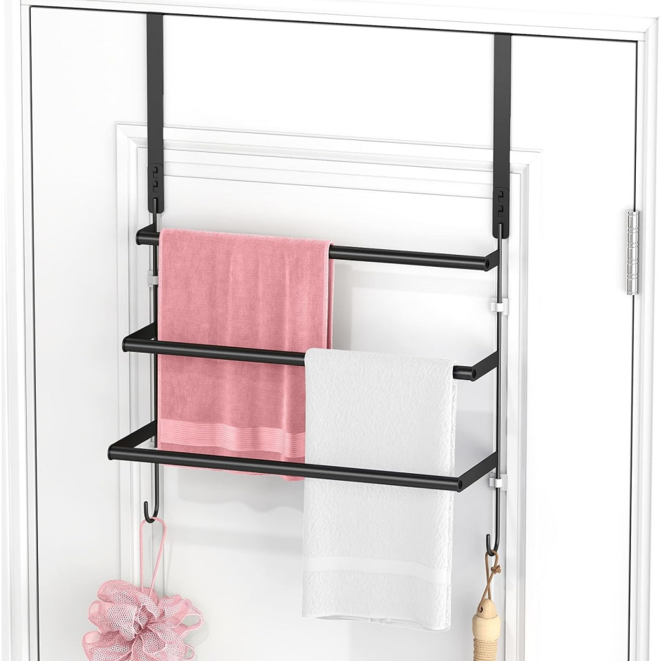 Over-the-Door Towel Rack