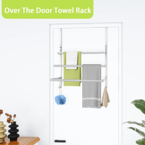 Bathroom Over-the-Door Towel Rack