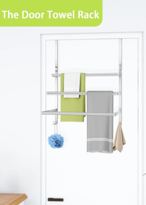 Bathroom Over-the-Door Towel Rack