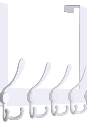 5-Hook Over-the-Door Hanger