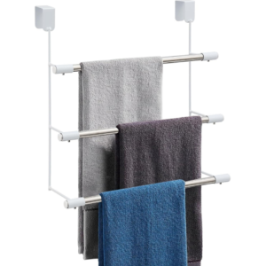 3-Tier Over-the-Door Towel Rack