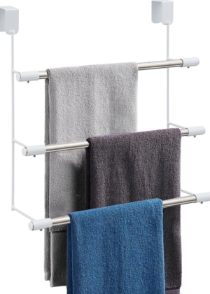3-Tier Over-the-Door Towel Rack