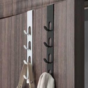 2-Pack White Over-the-Door Hooks