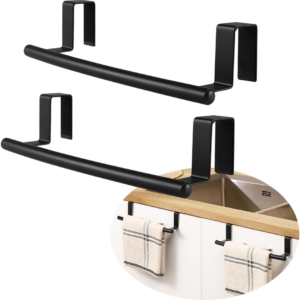Cabinet Door Towel Bar – 2-Pack