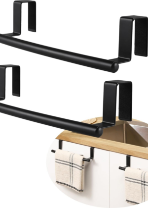 Cabinet Door Towel Bar – 2-Pack