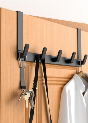 Heavy-Duty Over-the-Door Coat & Hat Hooks