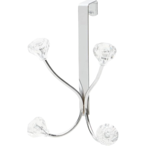 Double-Hook Crystal Over-the-Door Hanger