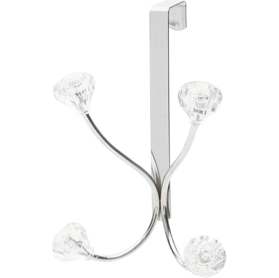 Double-Hook Crystal Over-the-Door Hanger