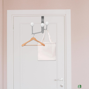 3-Ball Swivel Over-the-Door Hooks