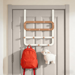 Over-the-Door Hooks for Kids' Schoolbags