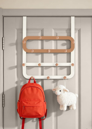 Over-the-Door Hooks for Kids' Schoolbags